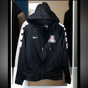 WOMENS NIKE ARIZONA WILDCATS THERMA & DRI Fit Full Zip Hoodie Thick Soft SzM NWT